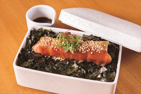 【贅沢に食す！】中央区西中洲『元祖博多めんたい重』
