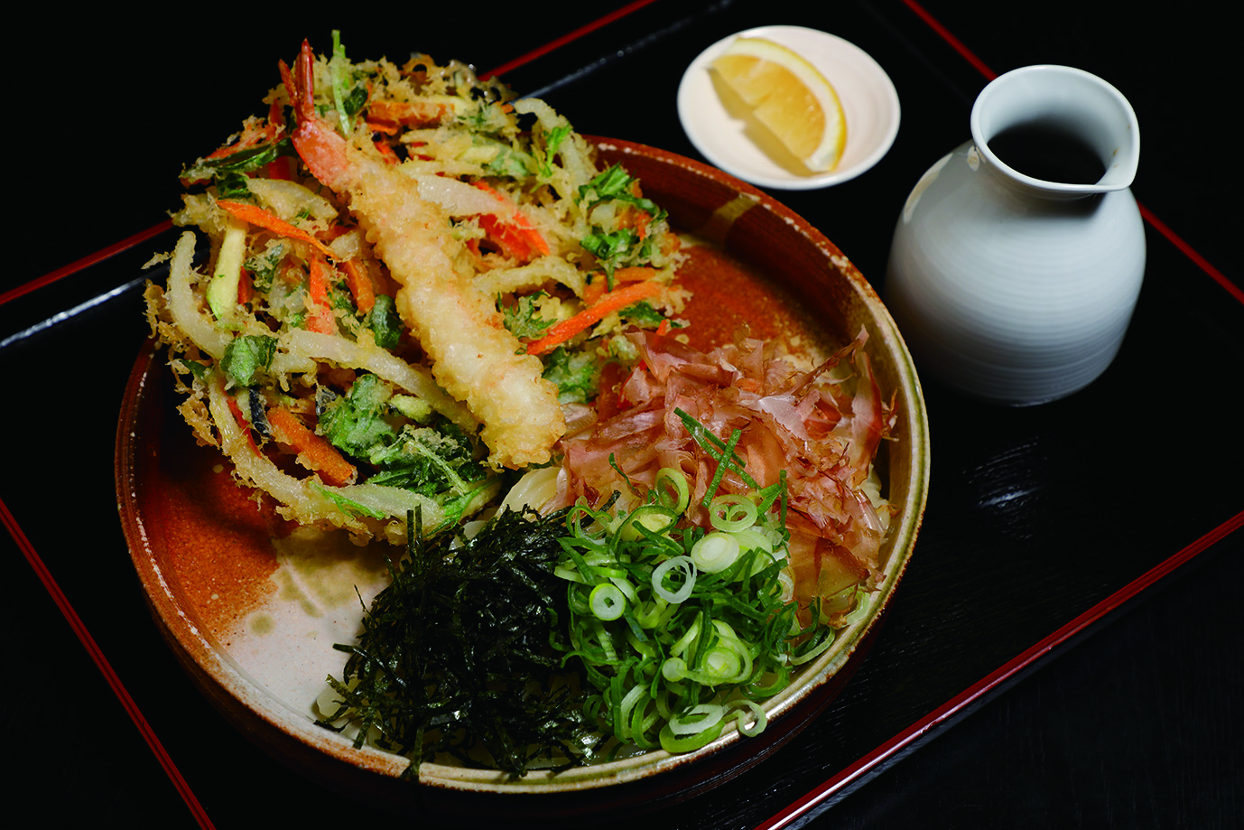 よりぬき『うどんMAP大盛り』特大のごぼう天が異彩を放つ人気店『大地のうどん 本店』