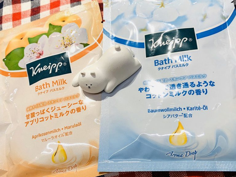 【雑貨店のスタッフが選ぶ一押しアイテム】ミルクに包まれて・・？『クナイプのバスミルク』