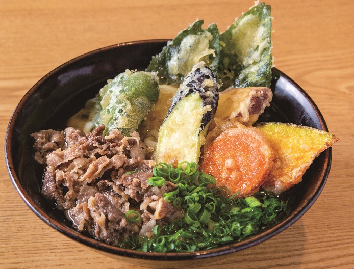 「うどんMAP大盛り」揚げたてサクサクの野菜が美味い名物うどん『ひなたうどん2号店』