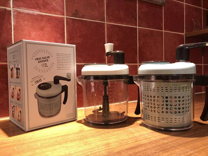 【雑貨店のスタッフが選ぶ一押しアイテム】これひとつで3役できる万能アイテム！３WAYサラダスピナー♪