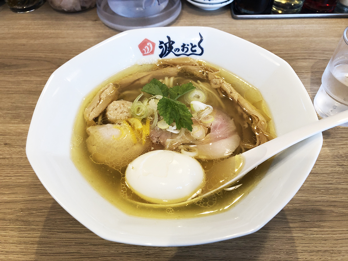 【NEW OPEN】醤油と塩らーめん『麺屋　波のおと』（上牟田）