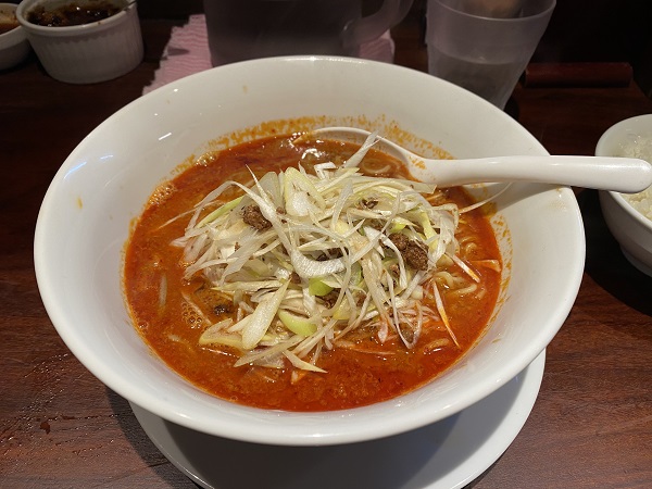 ラーメン実食レポ#4　福岡市中央区大名『ちー坊のタンタン麺 大名店』