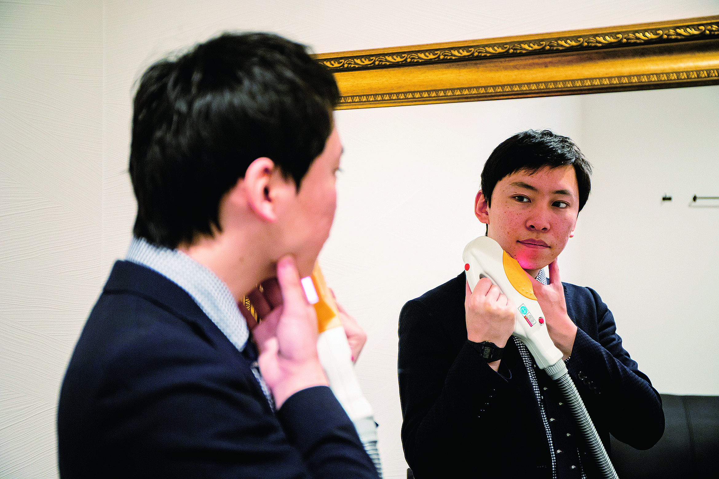 What’s up News⁉　清潔感、はあくまでさり気なく。男性専用！ヒミツの脱毛サロン【メンズセルフ脱毛サロンMr.】