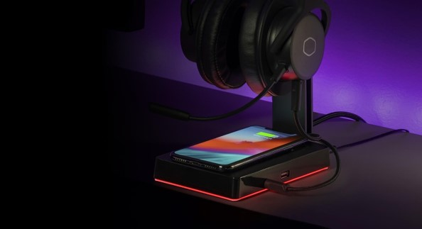 【週刊PCタイムス】Qiワイヤレス充電対応、USBハブ機能付ヘッドホンスタンド!