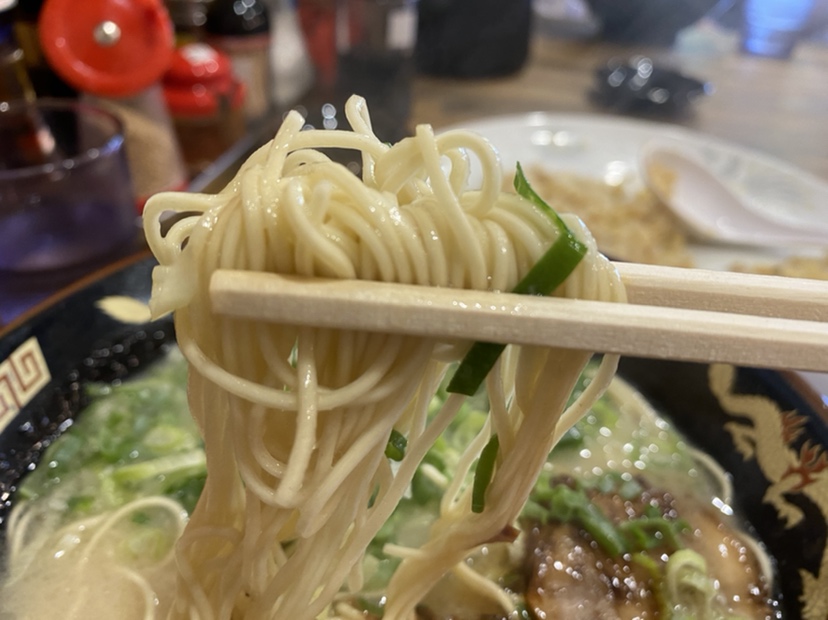 【福岡ラーメン】どストレートなあっさり豚骨ラーメン『麵屋．千寿　桂川店』