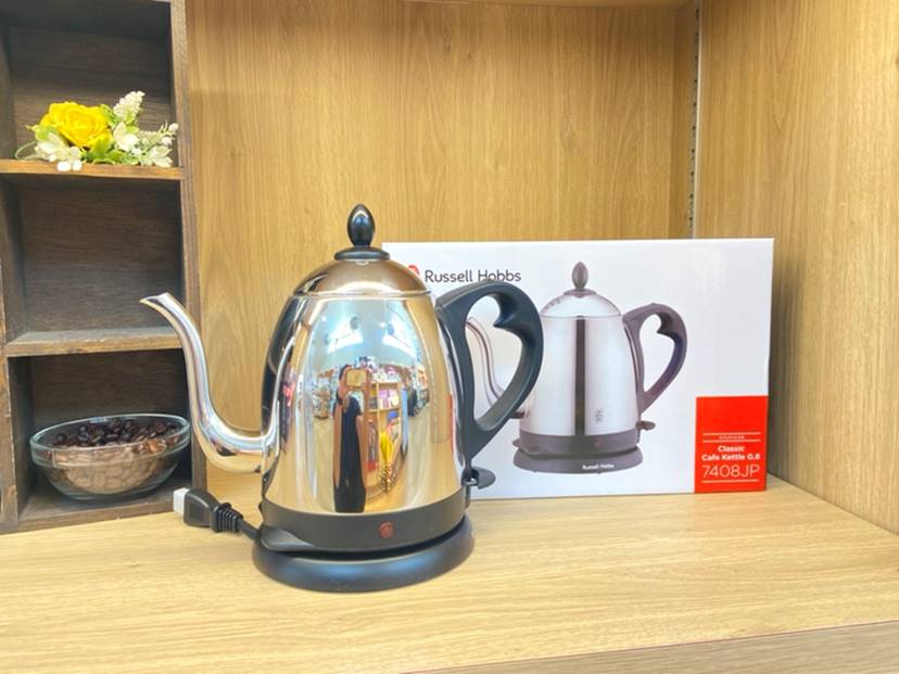 【雑貨店のスタッフが選ぶ一押しアイテム】お洒落なケトル【Russell Hobbs】