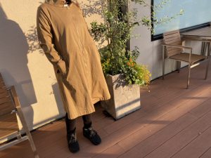【雑貨店スタッフ一押しアイテム】冬はこれで決まり☆Bou Jeloud　抗菌コットンストレッチロングコート