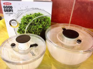 【雑貨店スタッフ一押しアイテム】ОXОシリーズ  クリアサラダスピナー