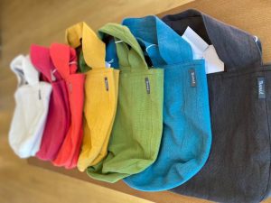 【雑貨店スタッフ一押しアイテム】お客様に大人気♪ウォッシュドコットンラウンドバッグ