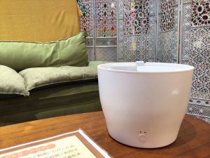 【雑貨店スタッフ一押しアイテム】インフルエンザ予防に！水瓶をイメージしたスチーム式加湿器「プラスマイナスゼロ」