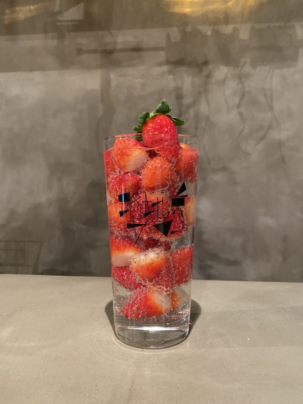 いちごサワー
