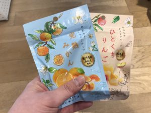 【雑貨店スタッフ一押しアイテム】完熟みかん　ひとくちりんご「バイヤーオススメアイテム」