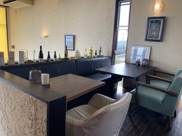 お洒落な店内