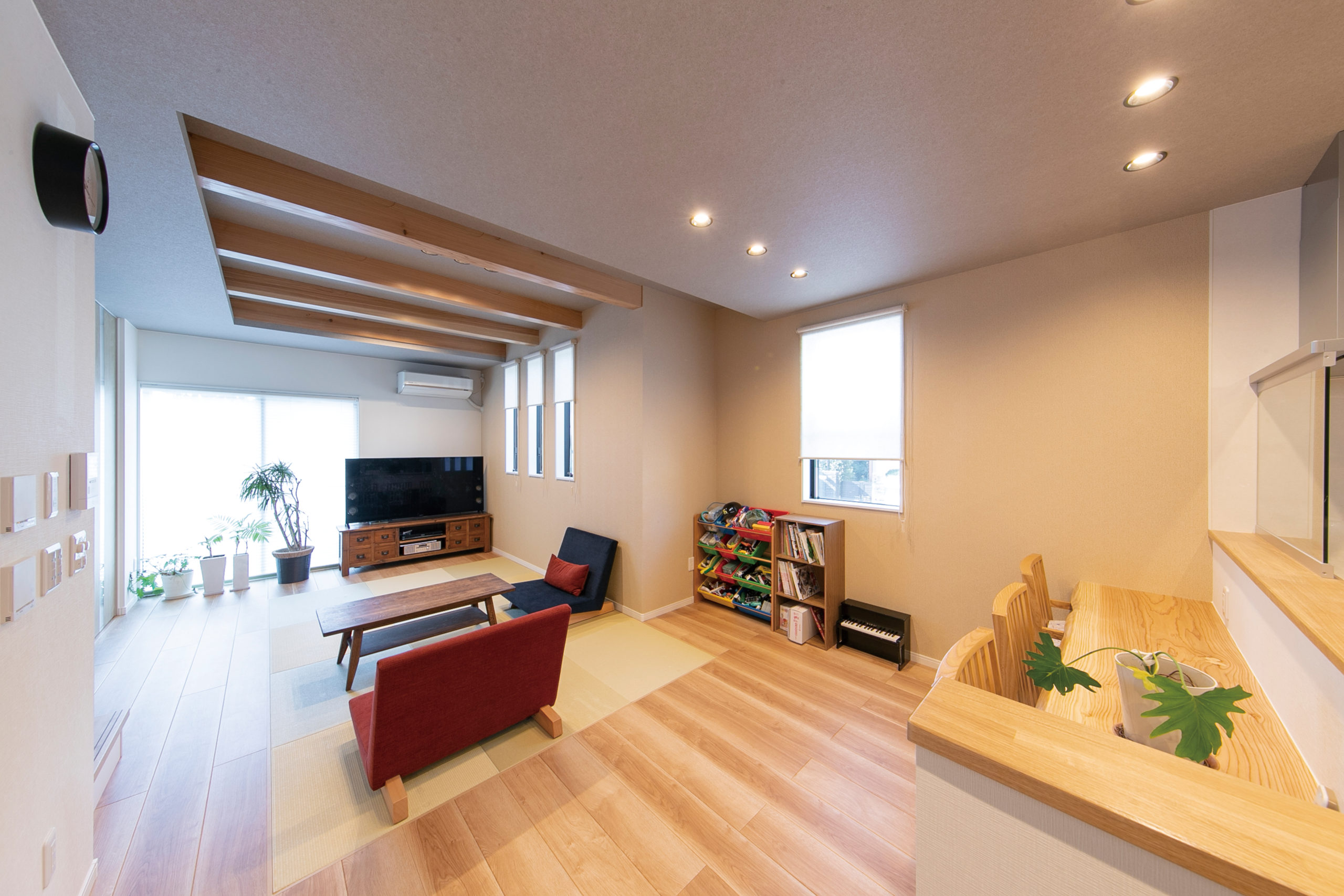 【栗原建設がつくった新築住宅】土地を生かし、夢をかなえる！落ち着いた和モダンの家