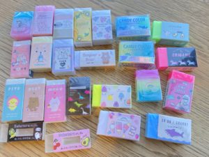 【雑貨店ハウズスタッフ一押しアイテム】消しゴムにもこだわりたい！！「消しゴム新商品大量入荷！！」