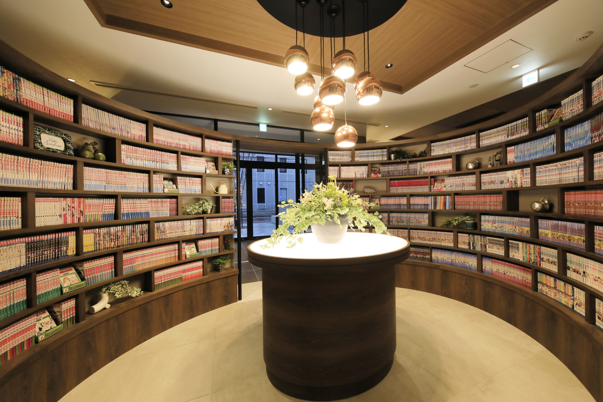 【福岡NEW OPEN】『MANGA Library』付  クインテッサホテル福岡天神 Comic & Books