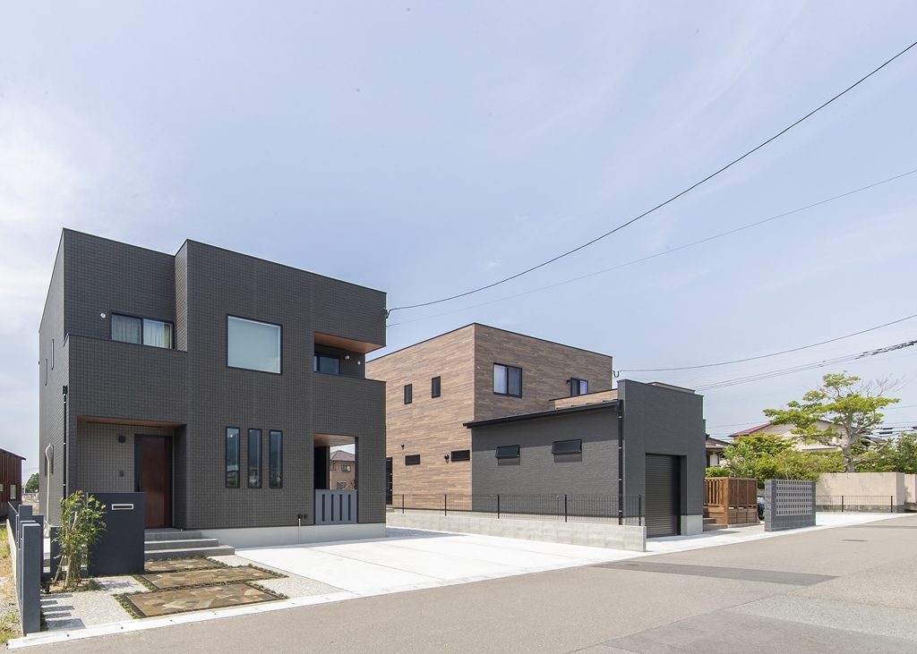 【福岡・佐賀で出合った家族の暮らし】（栗原建設）存在感抜群の外観と開放感溢れる室内 シアタールームが自慢の家