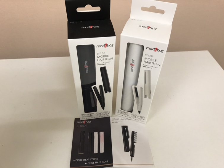 【雑貨店スタッフ一押しアイテム】いつでもどこでもスタイリング！モバイルヘアーアイロン♪♪