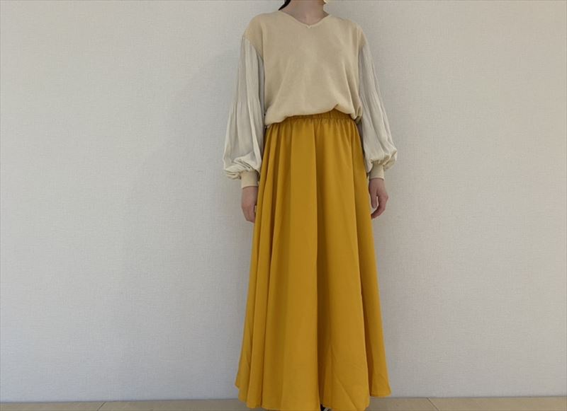 【雑貨店ハウズスタッフ一押しアイテム】春服のアクセントに、、ｍｉａカラフルスカート