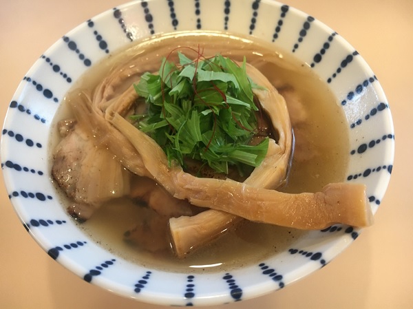 【北九州ラーメン】メンマがでかい！　魚海塩らぁ麺
