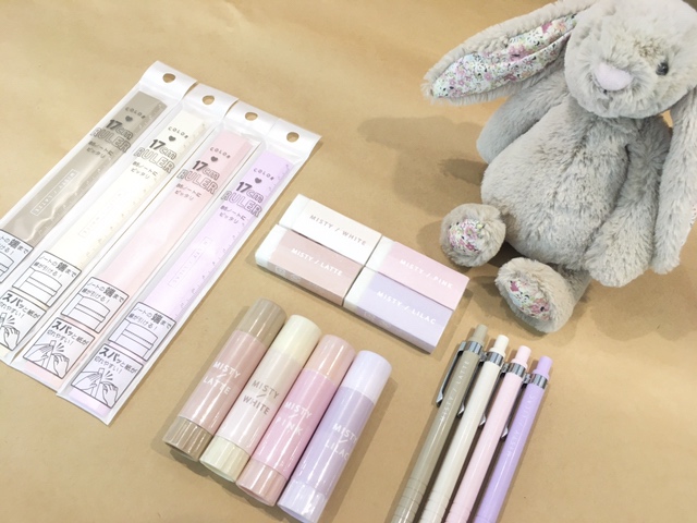 【雑貨店ハウズスタッフ一押しアイテム】流行カラーで文房具もおしゃれにかわいく♪MISTYシリーズ