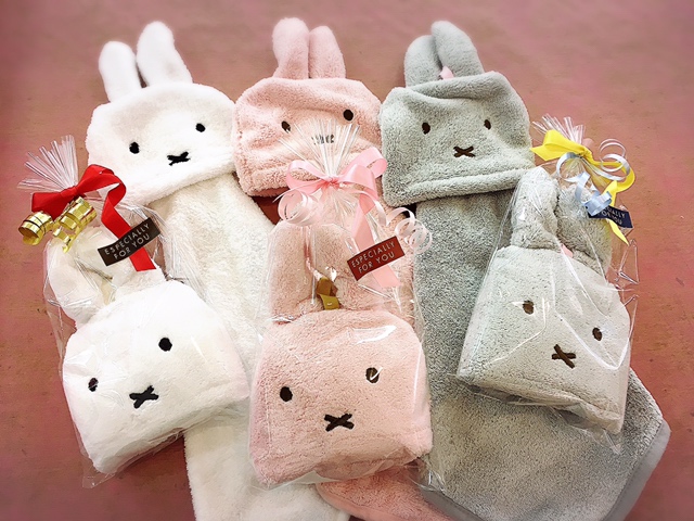 【雑貨店ハウズスタッフ一押しアイテム】フワフワな手触りが気持ち良い“ミッフィーマスコットタオル”🐰