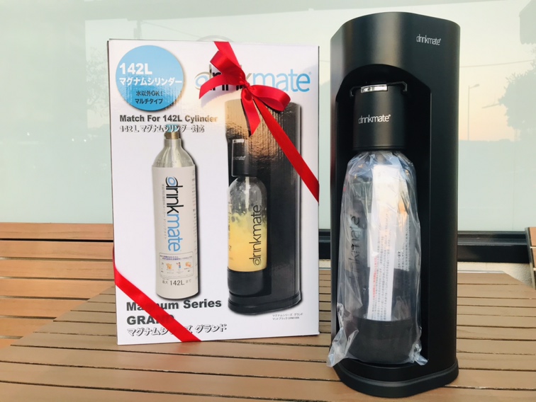 【雑貨店ハウズスタッフ一押しイベント】お好みの飲み物をそのまま炭酸飲料にできるドリンクメイト・マグナムグランド♪♪