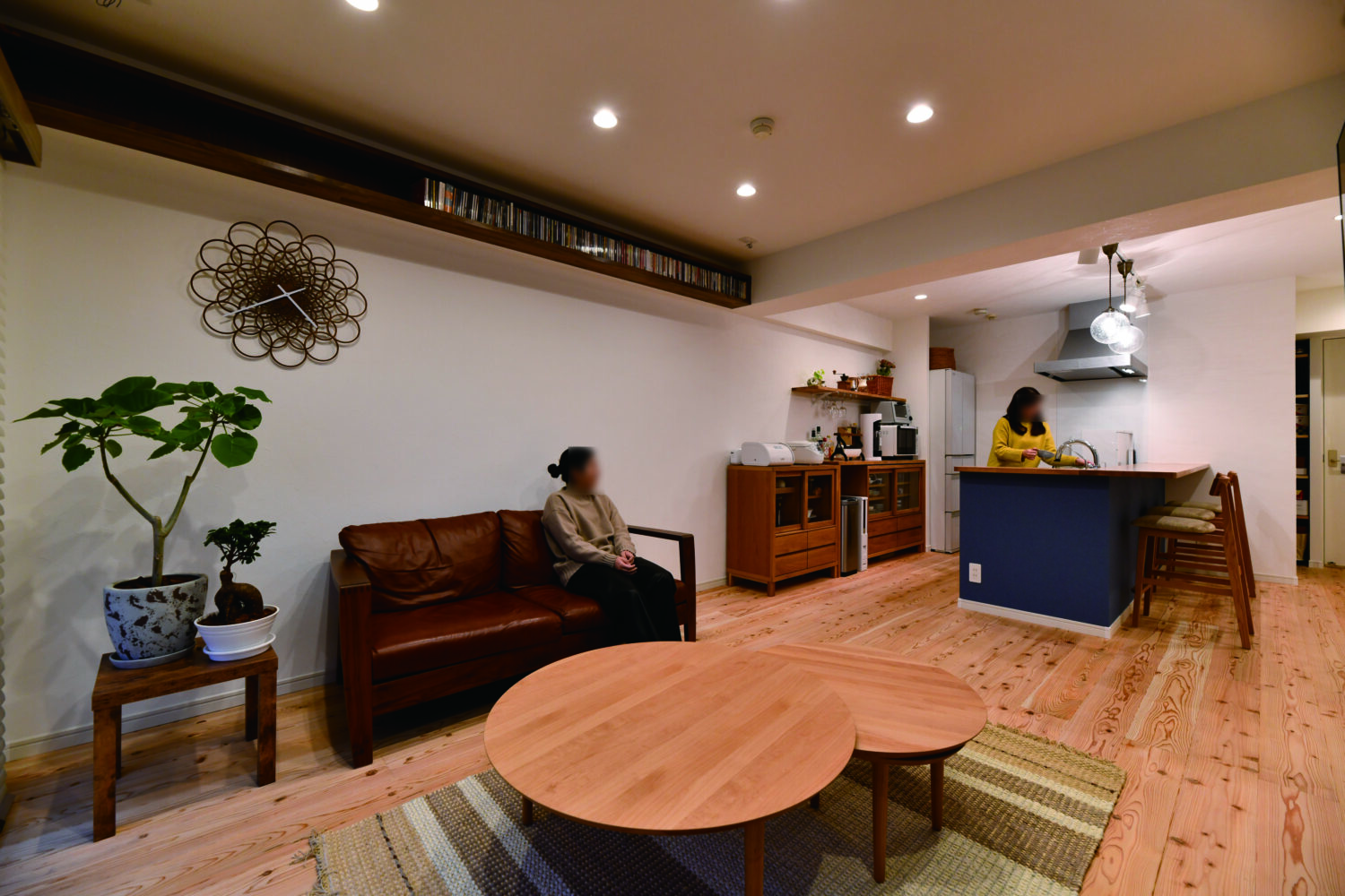 【リノベのお宅訪問～マンション編～】無駄な壁や空間を取り払った、開放的な住まいが完成