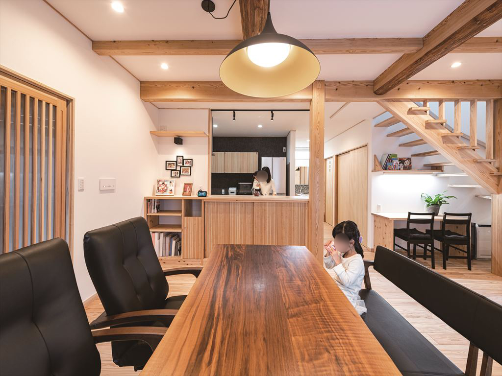 【サン建築工房がつくった新築住宅】（北九州市）知識や経験を踏まえて選んだ上質な木の家づくり