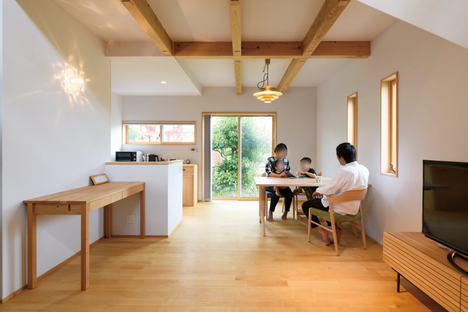 【住工房プラスアルファがつくった新築住宅】（佐賀市）体も心もノーストレス。家族みんながハッピー！