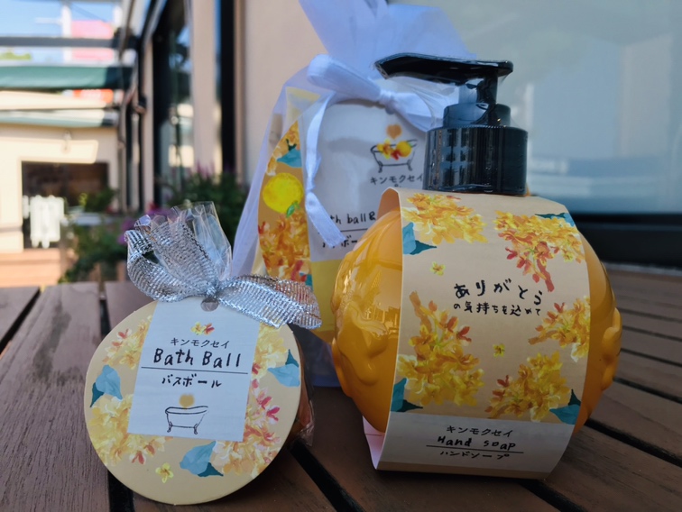 【雑貨店ハウズスタッフ一押しアイテム】ありがとうの気持ちを込めて 今人気のキンモクセイの香りに癒されて♪♪