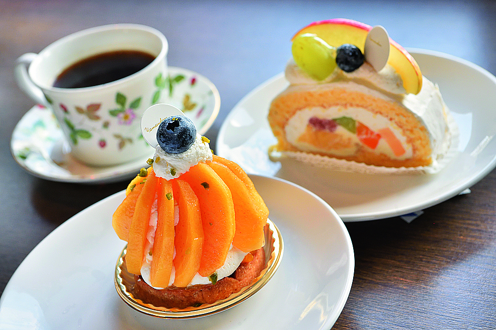 湧き水を使ったコーヒー&スウィーツ