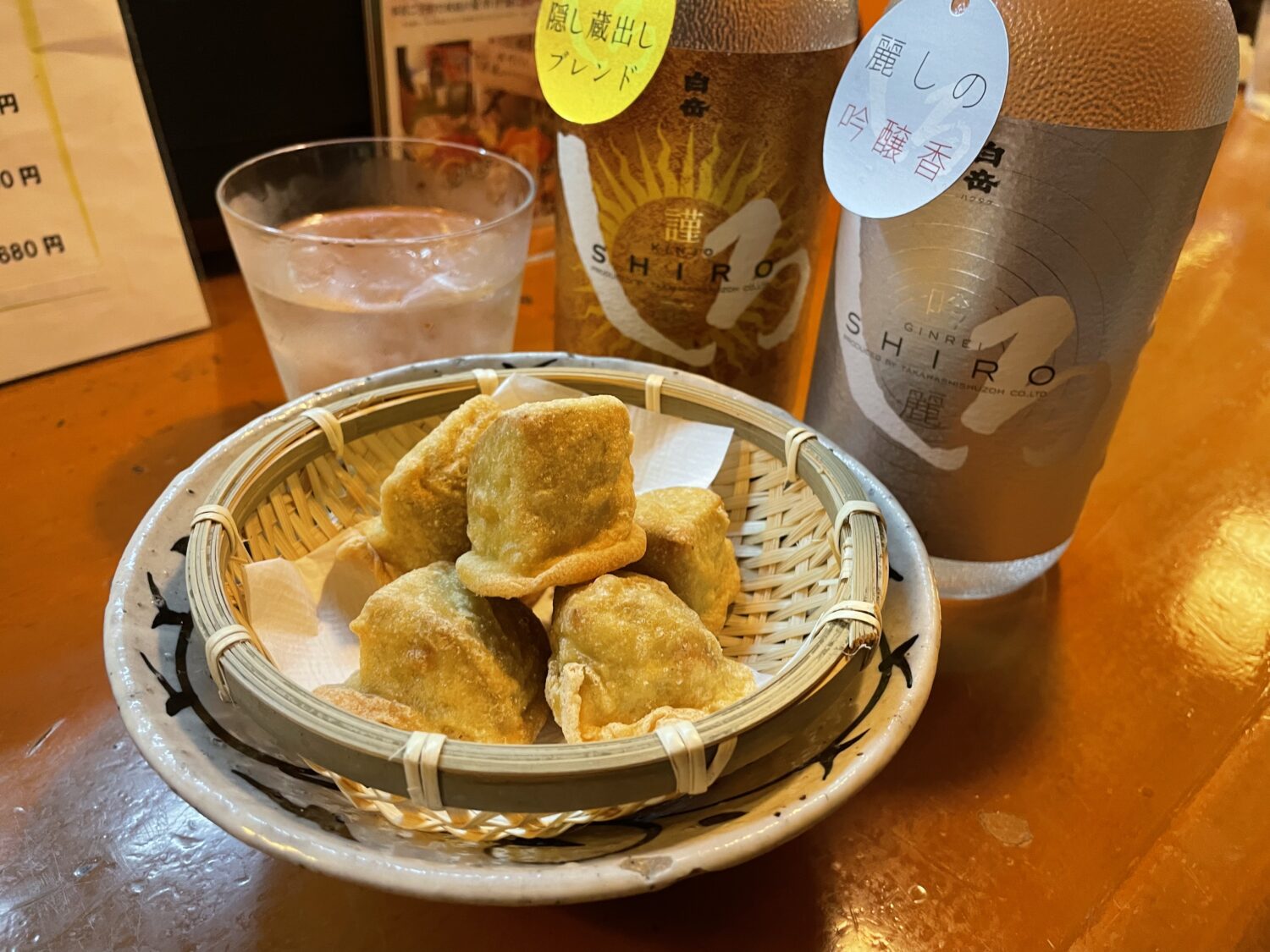 球磨焼酎が飲めるお店（福岡市）九州各地の名物料理を贅沢な一杯と堪能「福〇」
