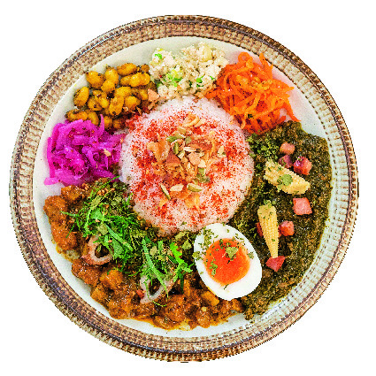 【今月のメニューはSNSをチェック♪】 月替わりのこだわりカレー＆おやつ