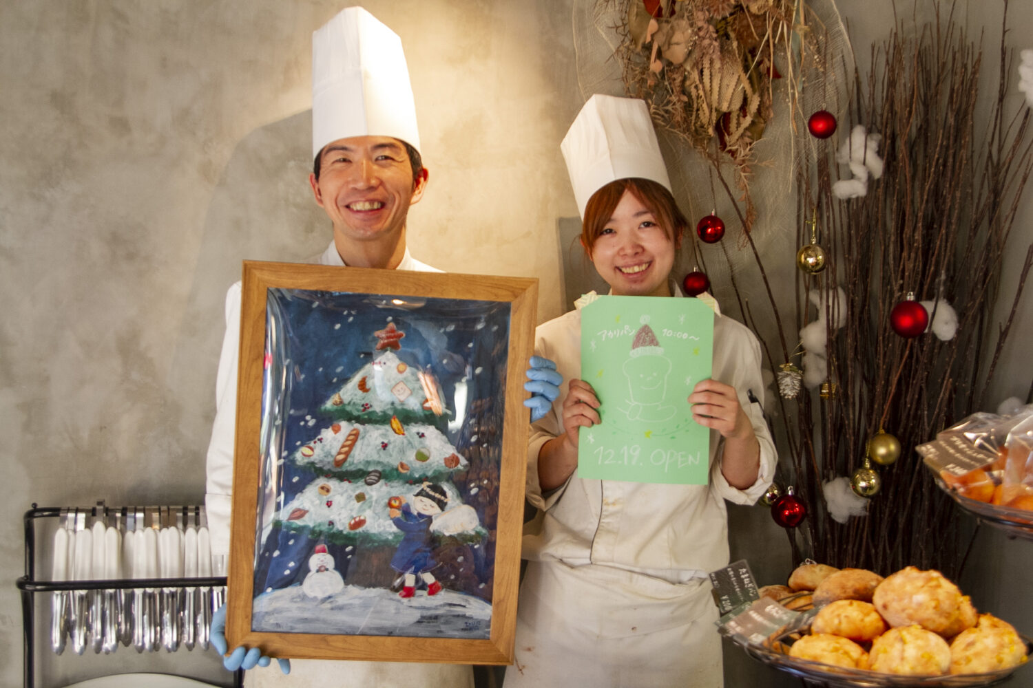 【福岡パン】12/19（日）！毎回即完売・ 月1間借り営業「アカリパン」がクリスマス仕様に！