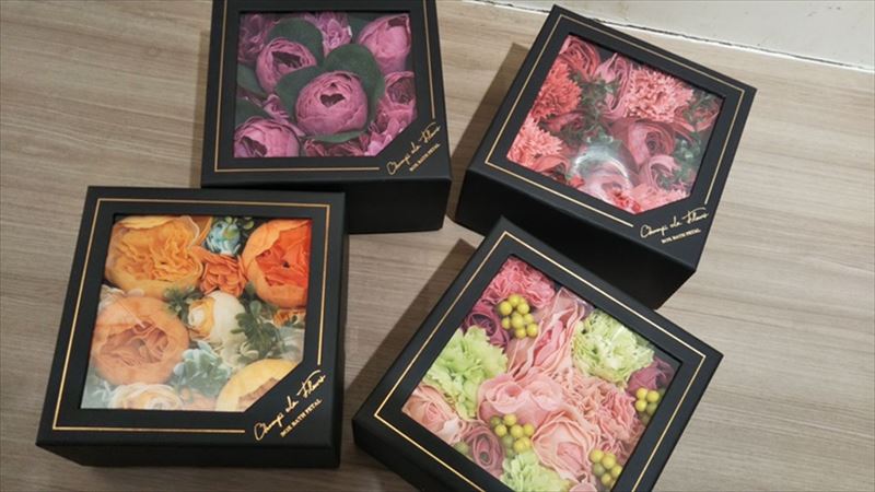 【雑貨店ハウズスタッフ一押しアイテム】お花の入浴剤シャンドフルールシリーズ