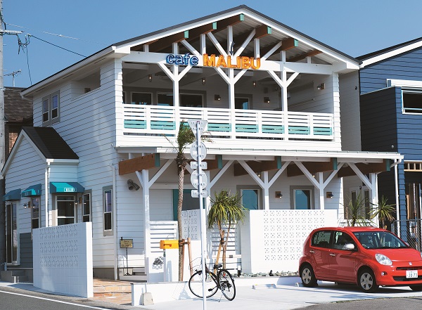 『cafe MALIBU』（福津市津屋崎）現地の流行をいち早くチェック！ カリフォルニアイメージのロードサイドカフェ