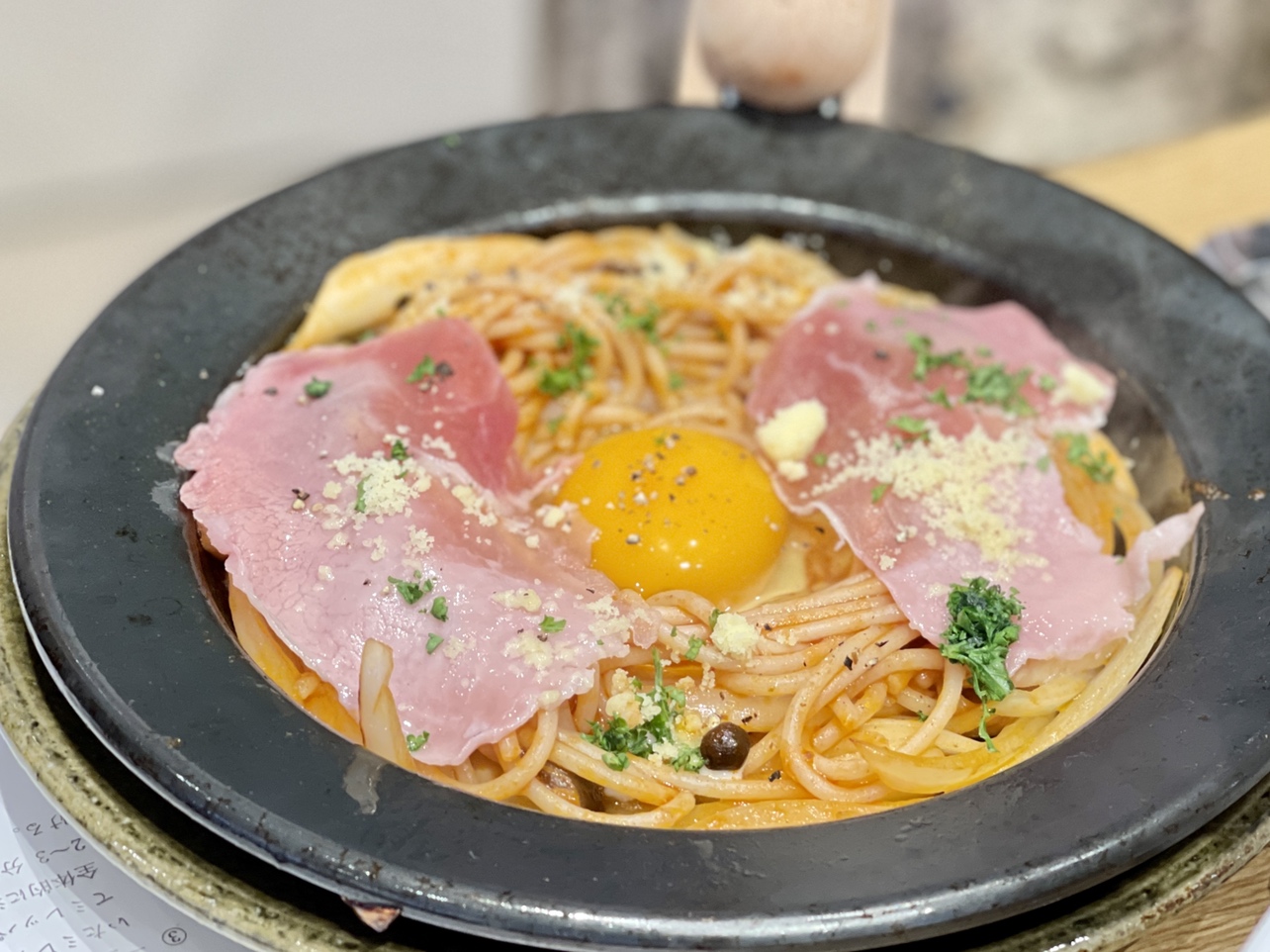【ハウズ伊都店スクール】フライパンJIU(ジュウ）で昔ながらのナポリタン