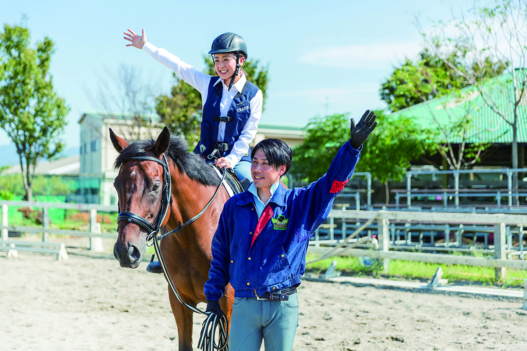 【おけいこnetふくおか】馬のチカラで心に癒しを。ダイエットにもなる乗馬！
