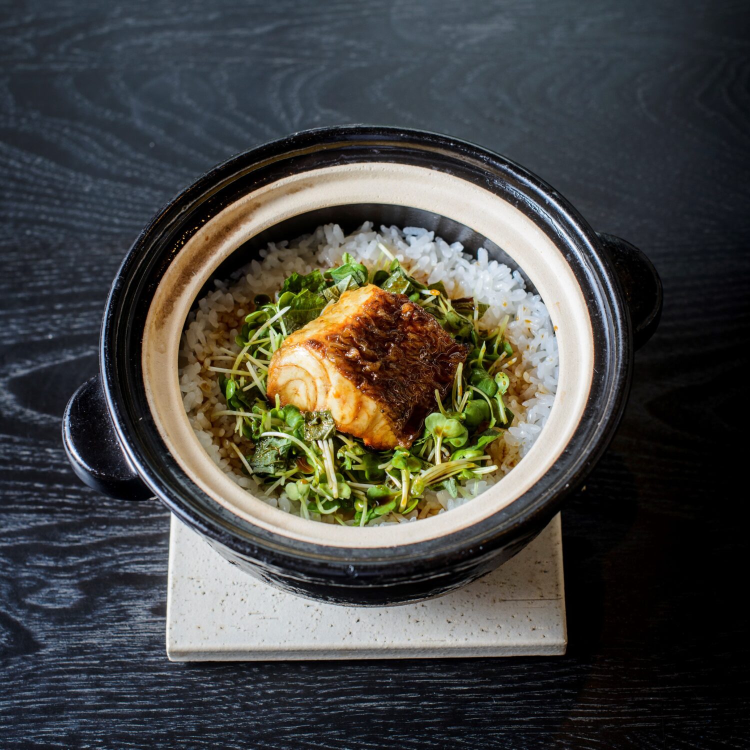 【ふくおか地魚バトルⅡ】旬のマダイがたっぷり入った土鍋ご飯を炊きたてで「和ごころ」