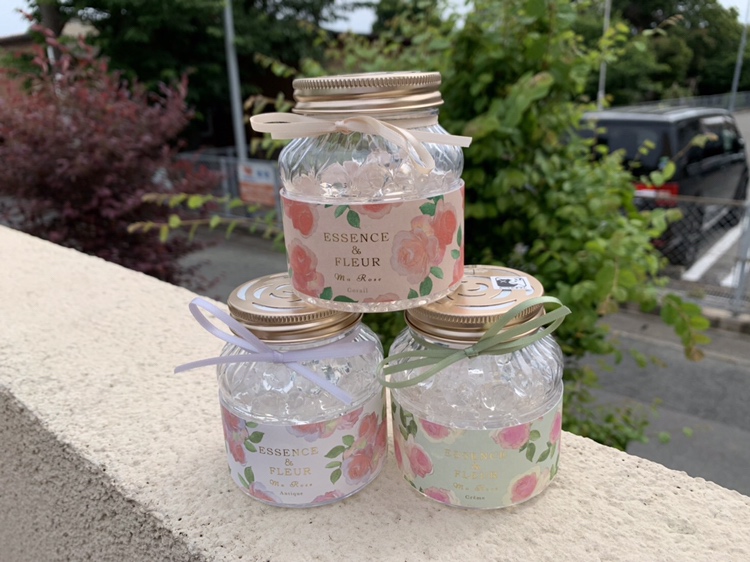 【雑貨店ハウズスタッフ一押しアイテム】精油配合のESSENCE&FLEURフレグランスジェル
