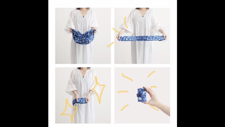 【雑貨店ハウズスタッフ一押しアイテム】☆シュパッと一撃で畳めるエコバック❕　『Shupatto』☆