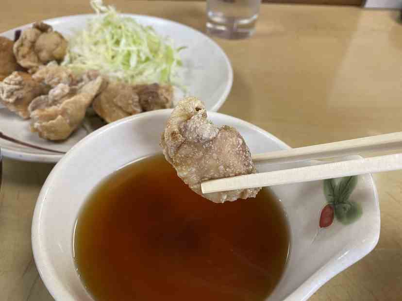 【福岡ランチ】唐揚げをつゆにつけて食べる大川スタイルの元祖『唐揚げ 大将』