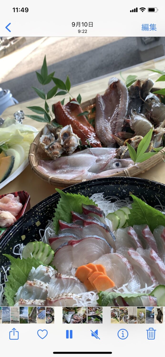 週末は長崎の漁港でとれたて海鮮BBQ！