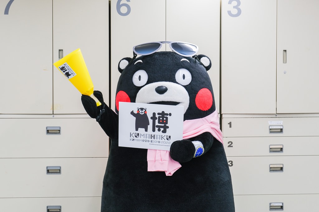 『くま博 2022』総合プロデューサー  くまモンが編集部にやってきた！