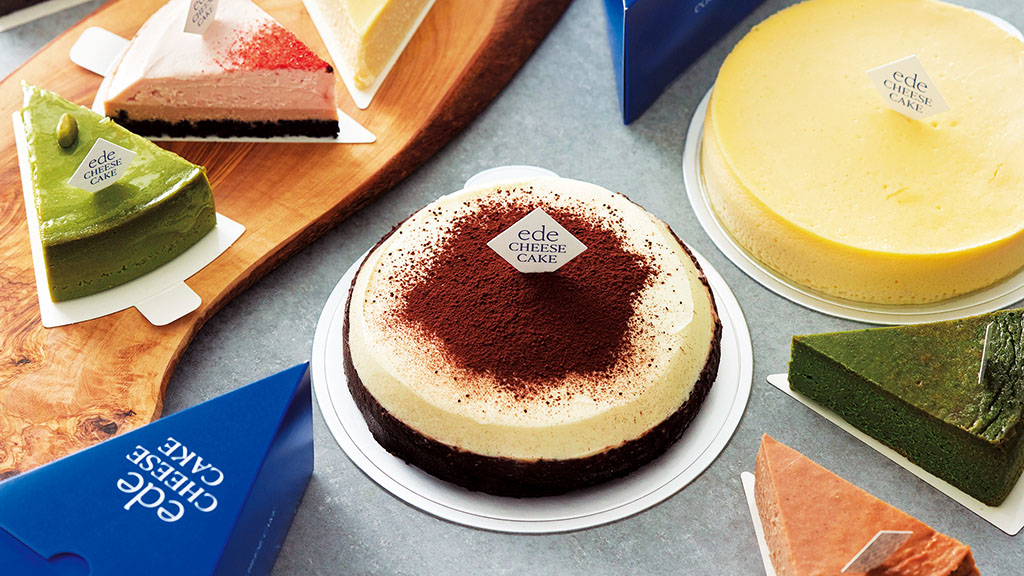 【大野城市にできたチーズケーキ専門店】ロイヤルブルーの外観が目印 『ede CHEESECAKE』