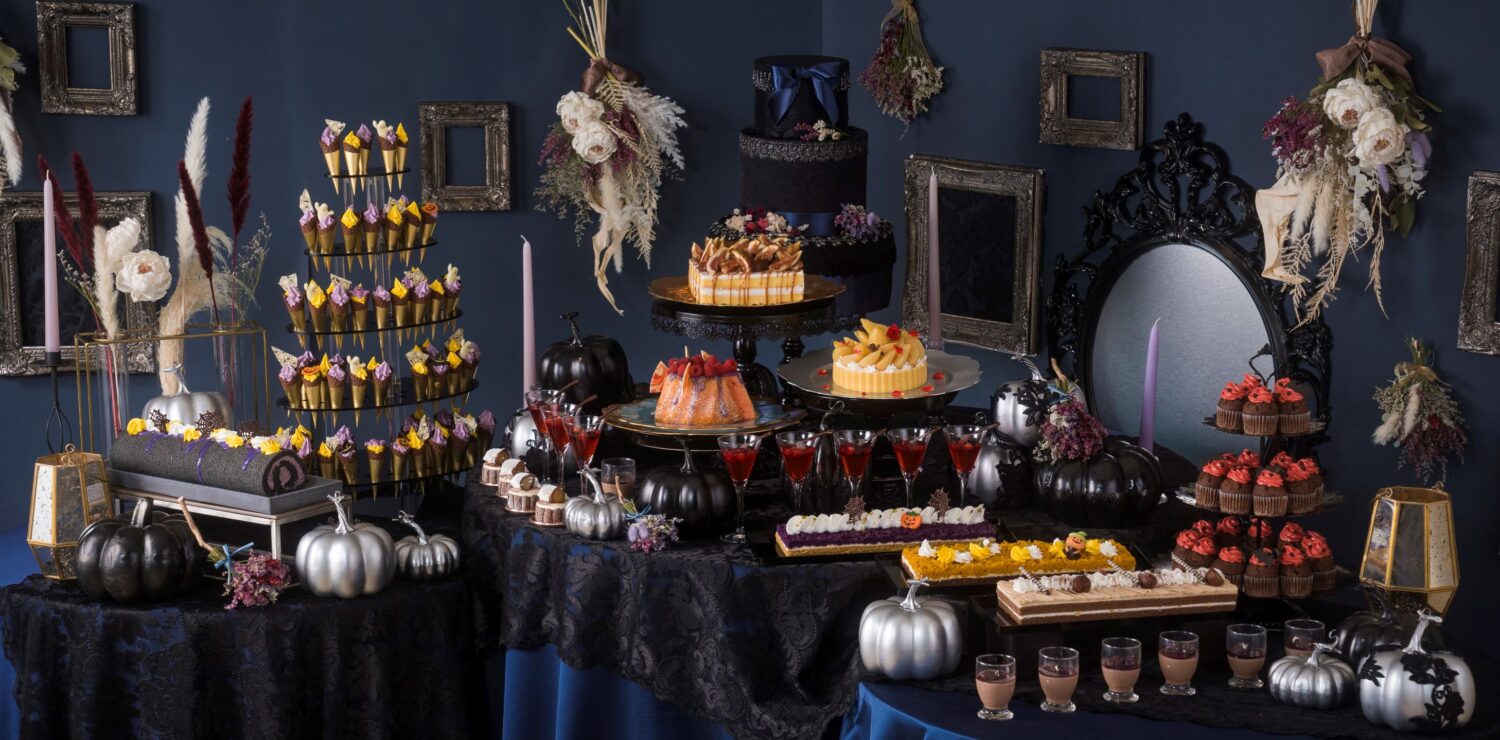 【福岡グルメ】フォトジェニックでしかも美味  『ヒルトン・ハロウィン スイーツビュッフェ』