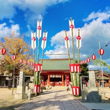 姪浜住吉神社（西区姪の浜）｜「開運の神社」として名高い姪浜の古社で初詣。