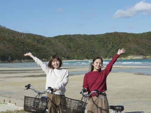 【GOTO ASOBI】（新上五島町編）新上五島町の自然と教会を巡る！ 潮風を感じながら海沿いサイクリング